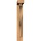 Ekena Millwork Funston Block Smooth Bracket w/ Offset Brace, Western Red Cedar, 3 1/2"W x 14"D x 22"H BKT0402X14X22FST05SWR - alternate 2